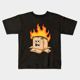 Burning Box Kids T-Shirt